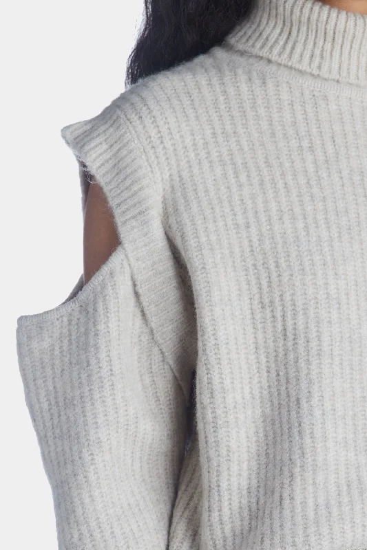 Arielle Cold Shoulder Sweater