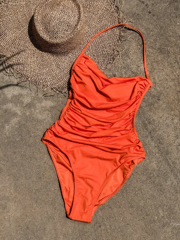 Mango Dreams Asymmetrical Swimsuit