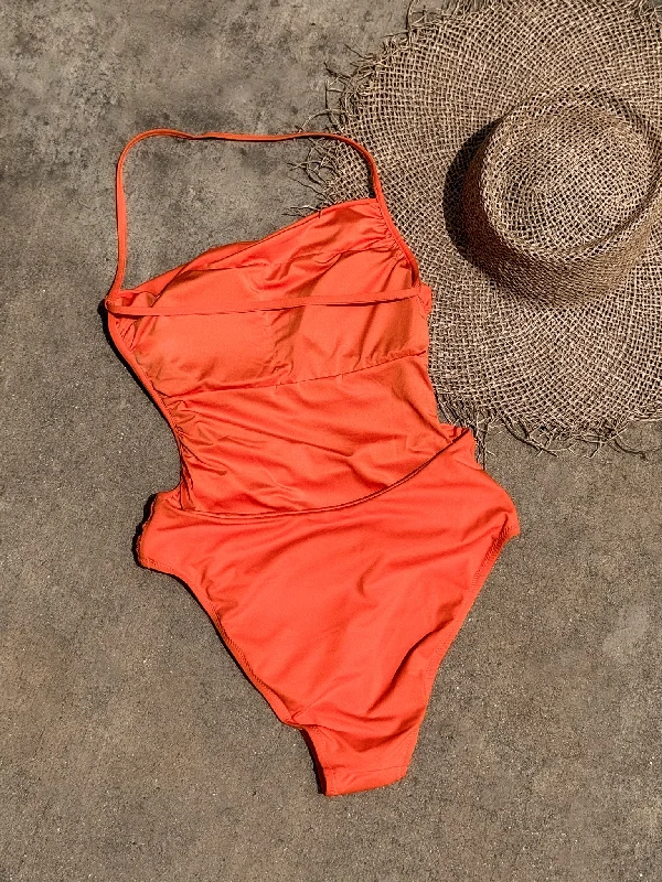 Mango Dreams Asymmetrical Swimsuit