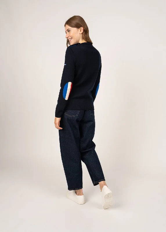 Brégançon Elysée jumper - SAINT JAMES x Elysée (NAVY)