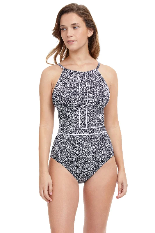 Colette High Neck One Piece