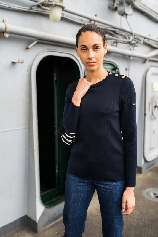 Cras sailor jumper - SAINT JAMES x Marine nationale (NAVY)