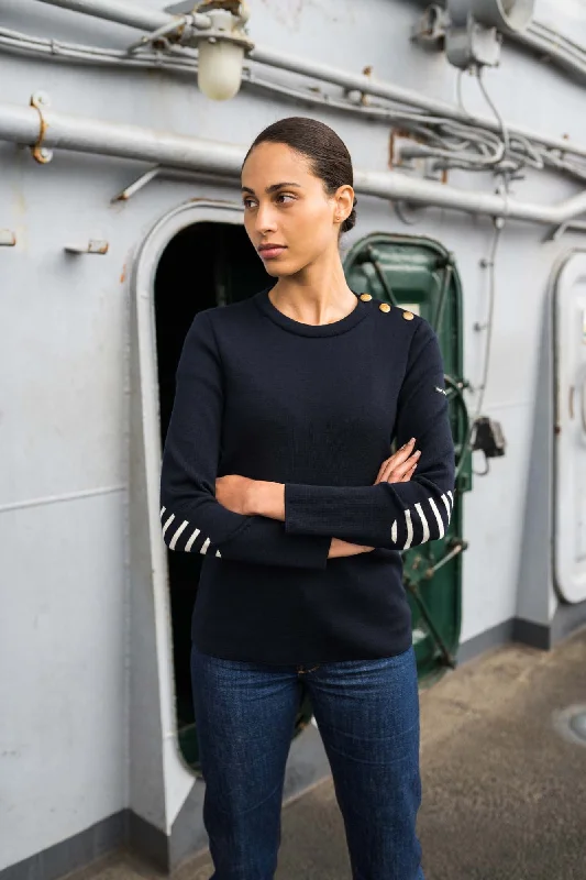 Cras sailor jumper - SAINT JAMES x Marine nationale (NAVY)