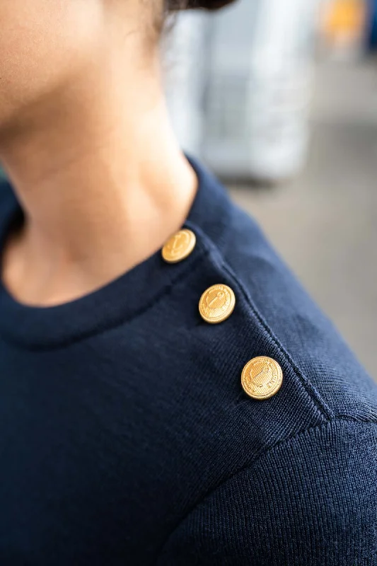 Cras sailor jumper - SAINT JAMES x Marine nationale (NAVY)