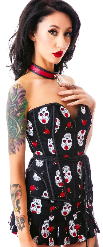 Day of the Dead Corset