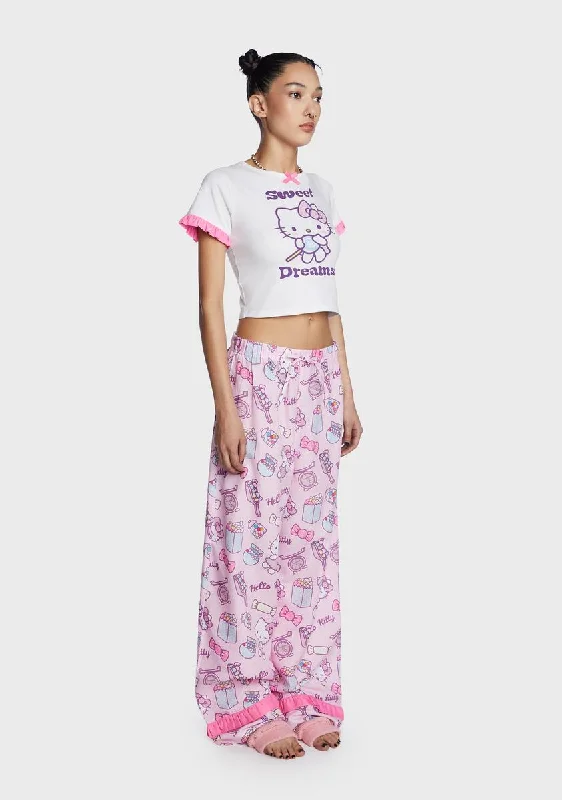 Hello Kitty Sweet Dreams Tee And Trouser Set