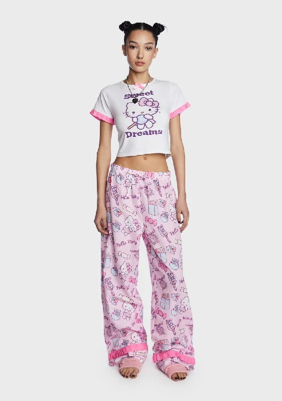 Hello Kitty Sweet Dreams Tee And Trouser Set