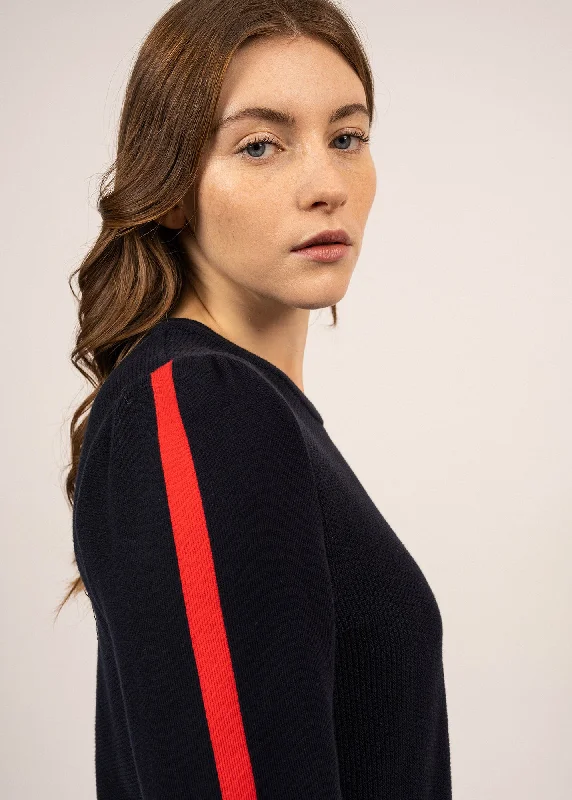 Maïwenn cotton sailor jumper - SAINT JAMES x Pénélope (NAVY)