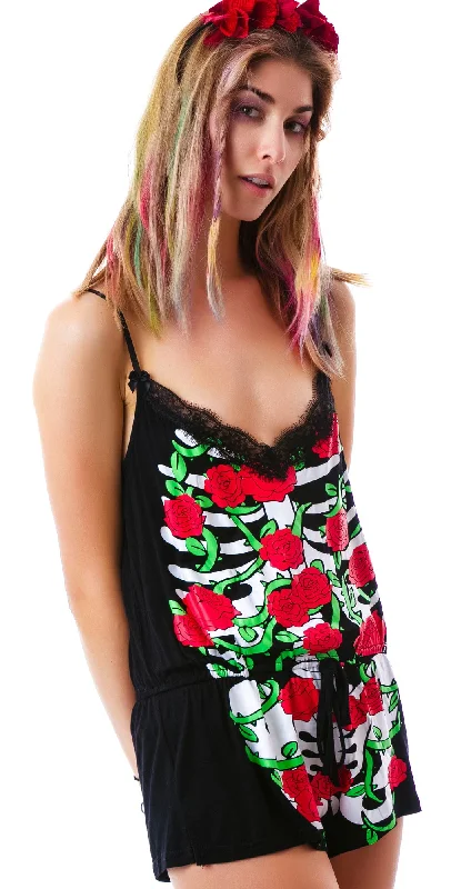 Rose Vine Skeleton Wendy PJs