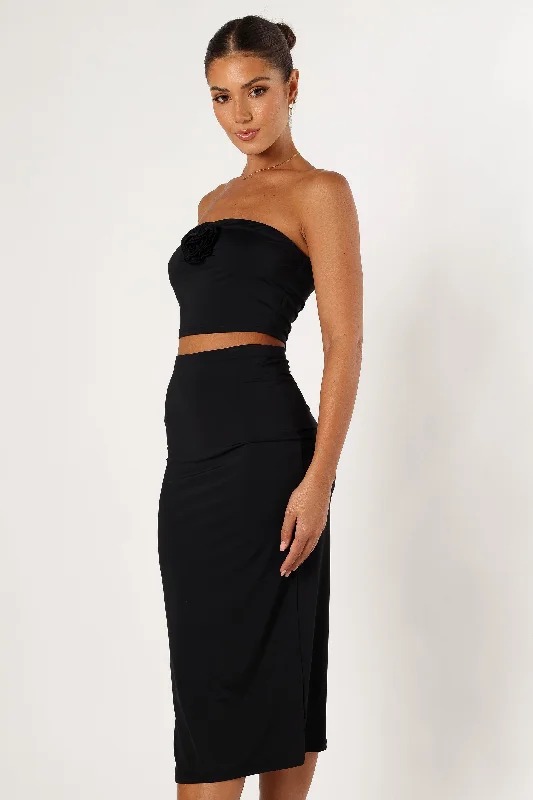 Tiarny Two Piece Set - Black