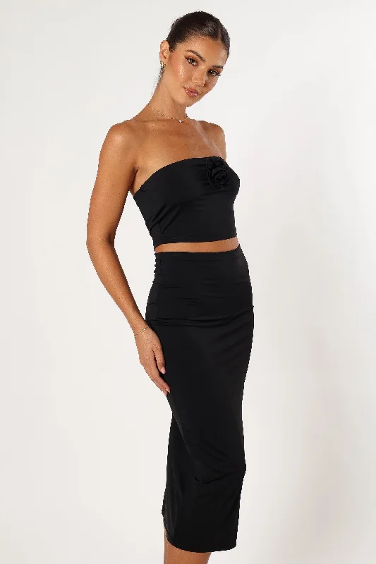 Tiarny Two Piece Set - Black