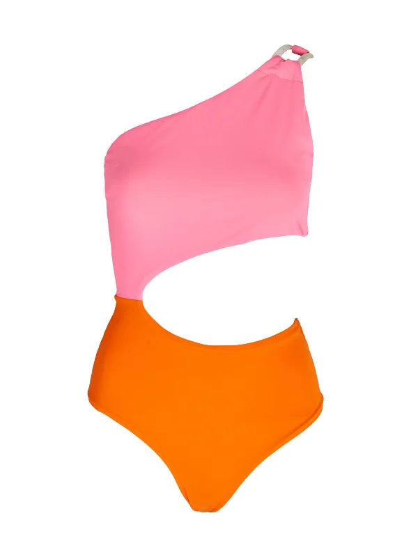 Tropea One Piece Pink Orange