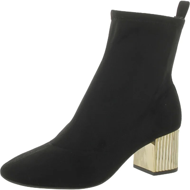 Petra Womens Faux Suede Booties