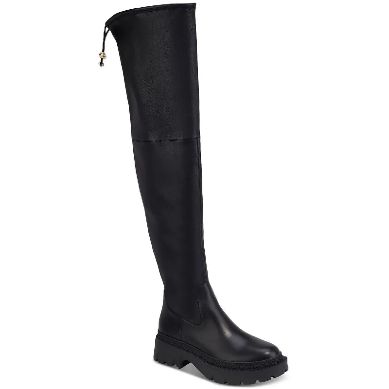 Jolie Womens Comfort Insole Leather Knee-High Boots