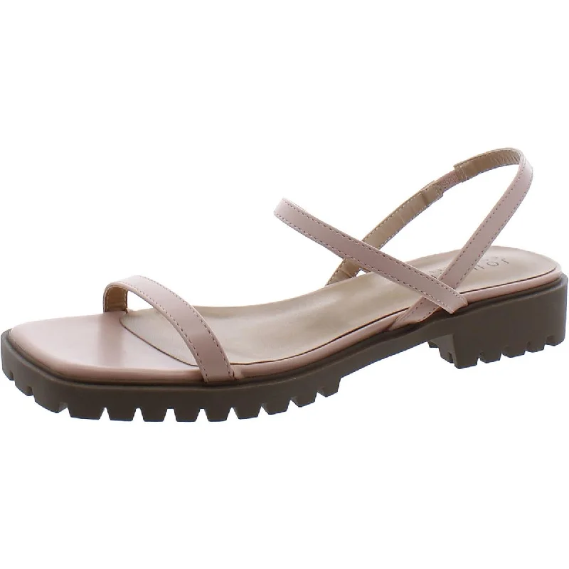 Womens Comfort Insole Manmade Flatform Sandals