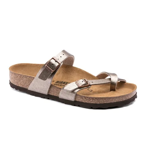 Birkenstock Mayari Sandal (Women) - Graceful Taupe Birko-Flor