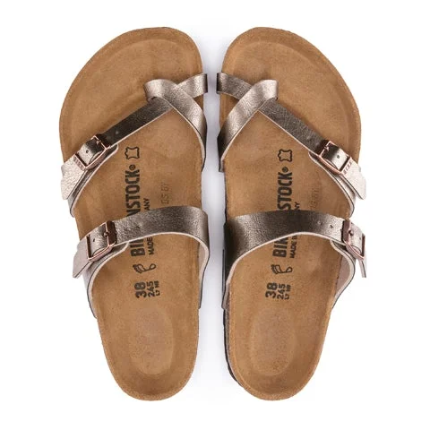 Birkenstock Mayari Sandal (Women) - Graceful Taupe Birko-Flor