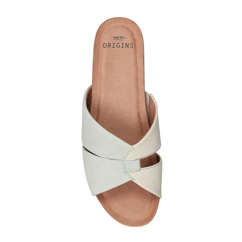 Earth Lexi Slide Sandal (Women) - Seafoam Green Multi