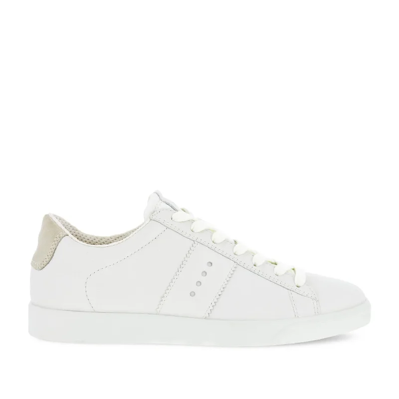 ECCO Women's Street Lite Sneaker in White/Shadow White