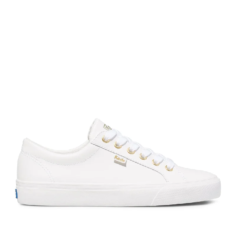 Keds Women's Jump Kick Leather in White