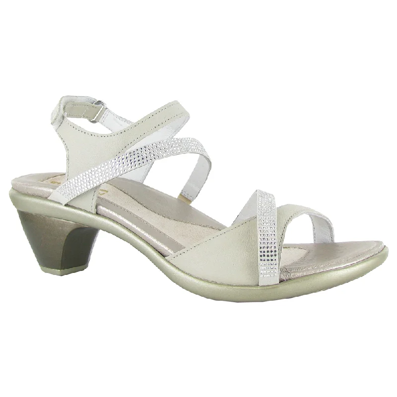 Naot Innovate Ivory Leather Sandal (Women's)