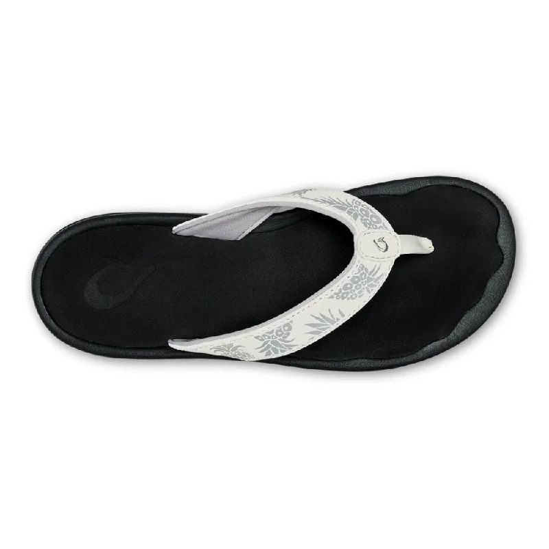 OluKai 'Ohana Bright White Flip Flop Sandal (Women's)