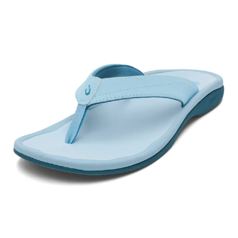 OluKai ‘Ohana Misty Blue Flip Flop Sandal (Women's)