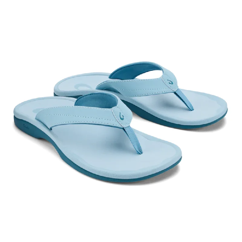 OluKai ‘Ohana Misty Blue Flip Flop Sandal (Women's)