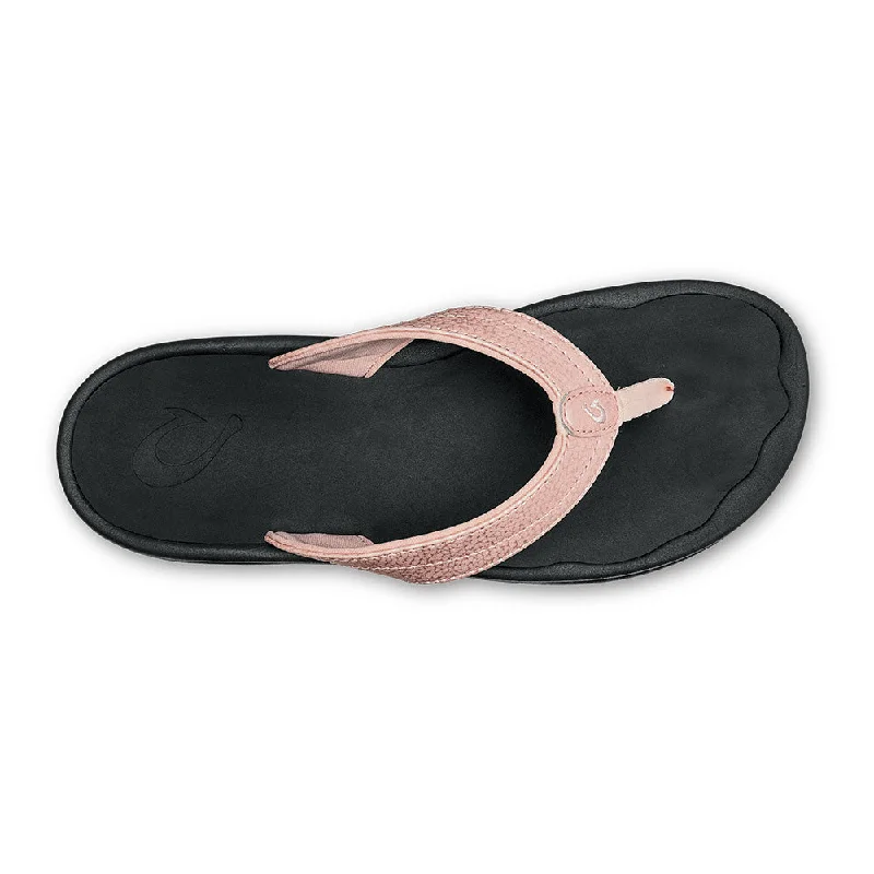 OluKai 'Ohana Flip Flop Sandal Petal Pink / Black (Women's)