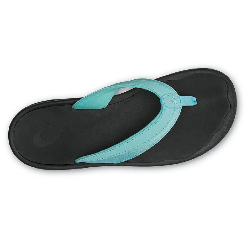 OluKai 'Ohana Flip Flop Sandal Sea Glass / Black (Women's)