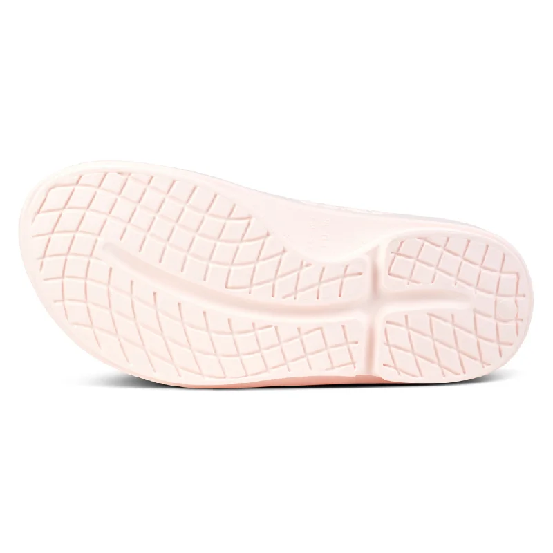 OOFOS OOahh Slide Blush Sandal (Unisex)