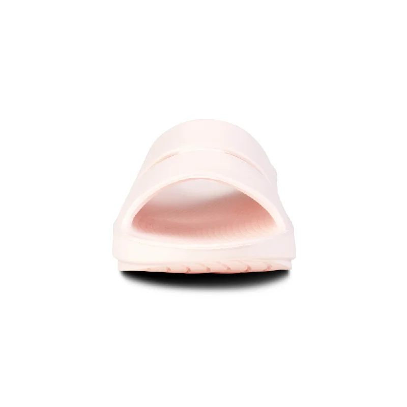 OOFOS OOahh Slide Blush Sandal (Unisex)