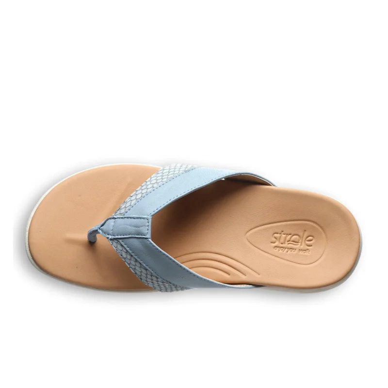 Strole Bliss Thong Sandal (Women) - Light Blue