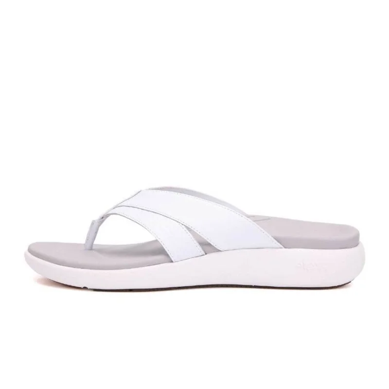 Strole Bliss Thong Sandal (Women) - White