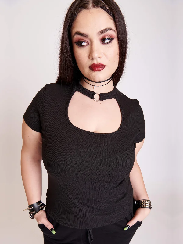 Baby Rib Choker Top