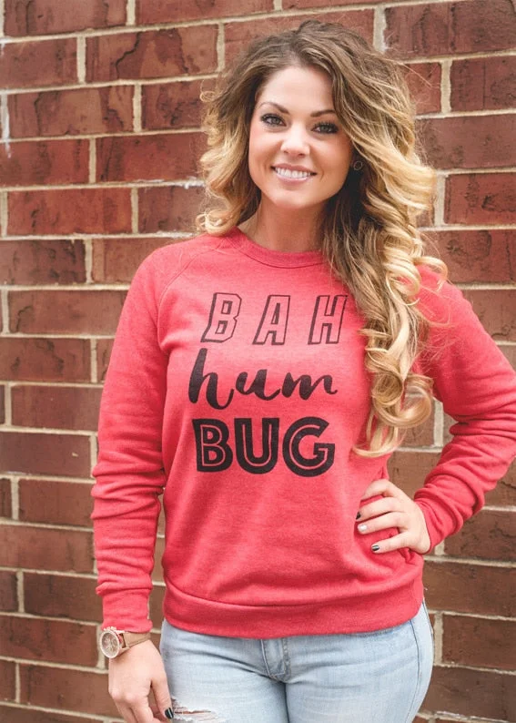 Bah Humbug Vintage Sweater - Red*