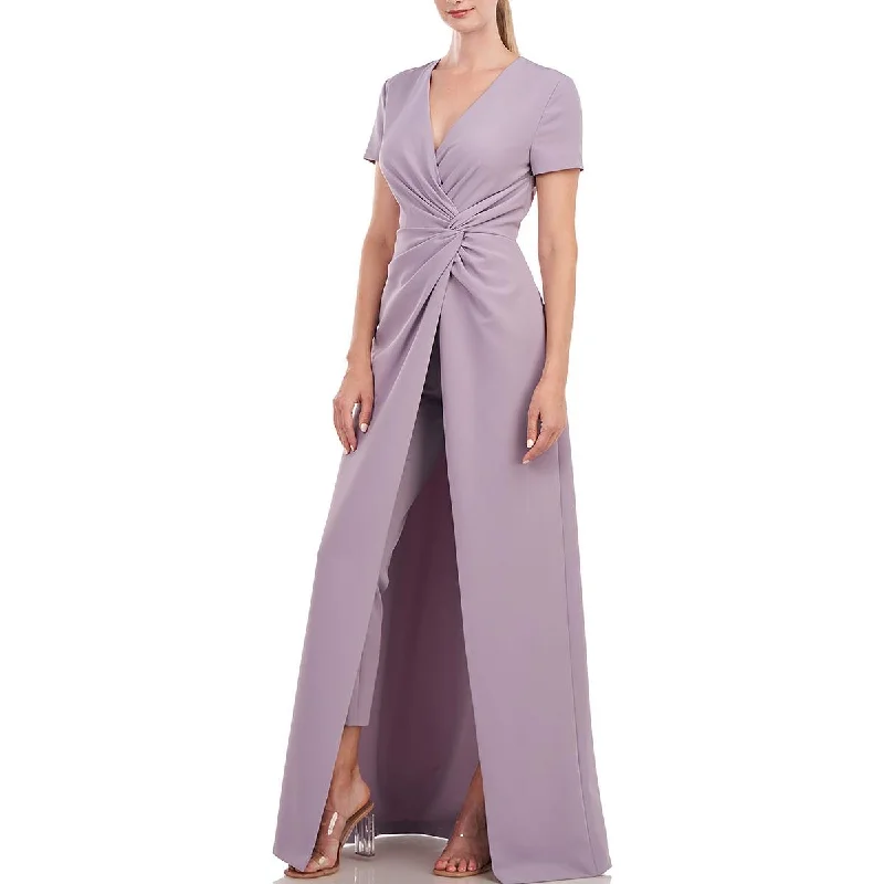 Womens Gathered Walk-Thru Jumpsuit