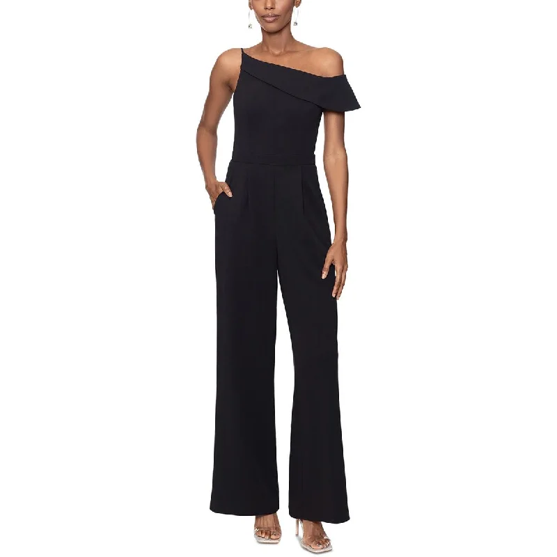 Womens Knit Straight Leg Jumpsuit