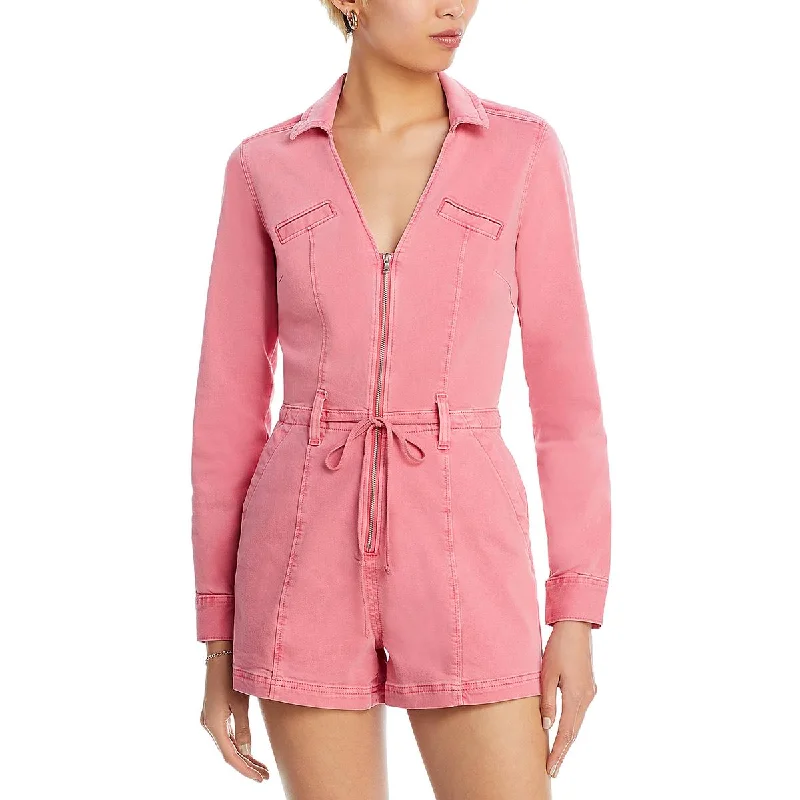 Womens Utility V Neck Romper