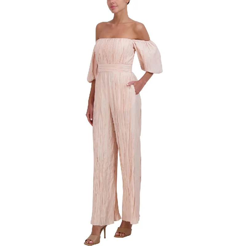 Womens Cut-Out Wide Leg Jumpsuit