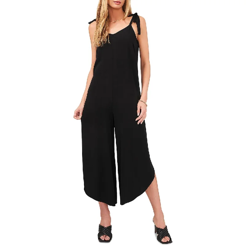 Womens Side Slit Rayon Jumpsuit