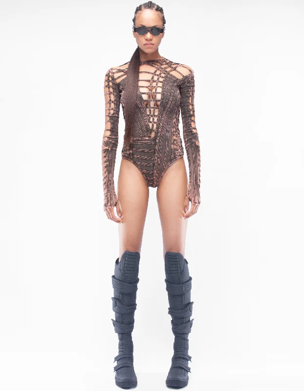 BODY SUIT SPACE GRID