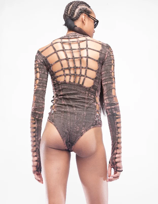 BODY SUIT SPACE GRID