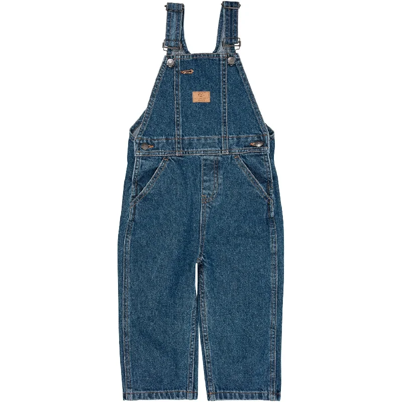 Copenhagen Colors Indigo Blue Washed Organic Overalls