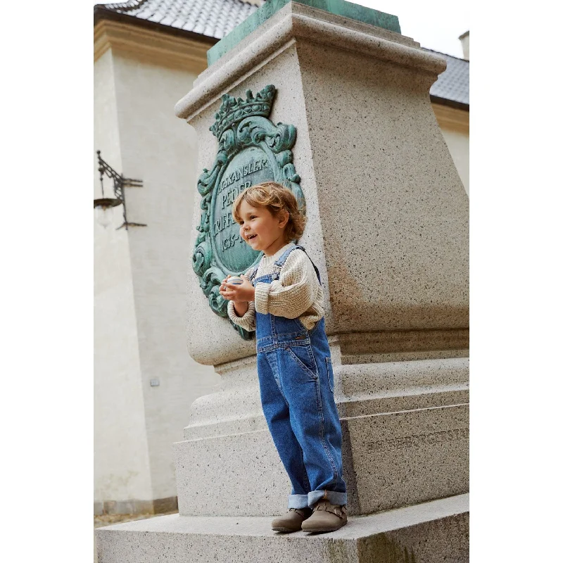 Copenhagen Colors Indigo Blue Washed Organic Overalls