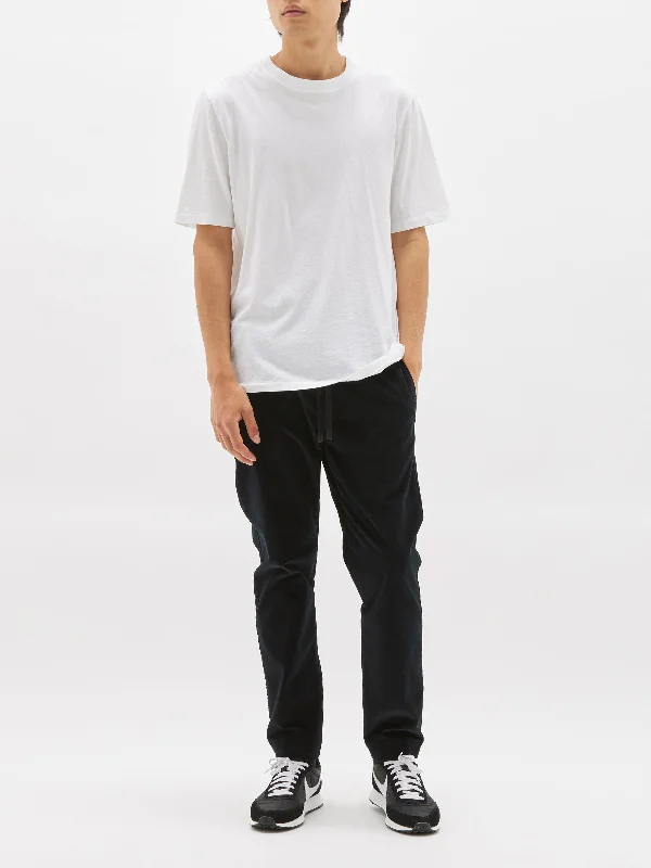 cotton velvet pull on pant