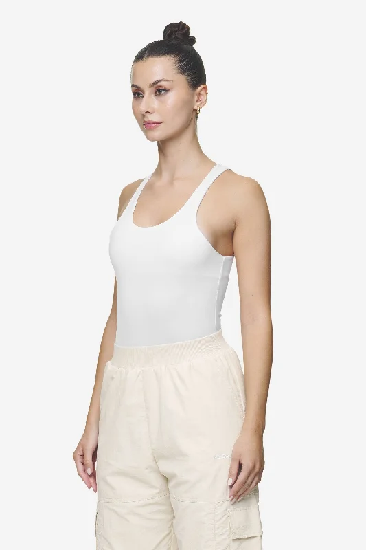 Donna String Top Body White