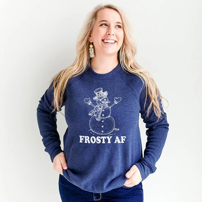 Frosty AF Raglan Sweatshirt