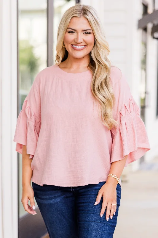 Hypnotized By You Top, Blush