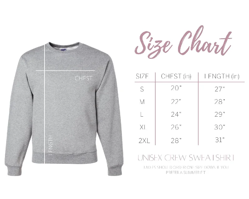 Kinda Naughty Kinda Nice Crewneck Sweatshirt**